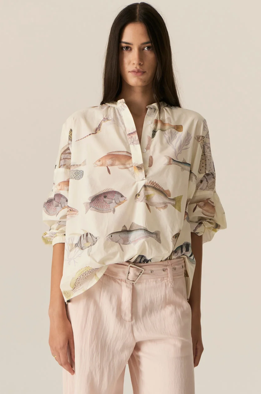 POL Loup Shirt - Loup Print