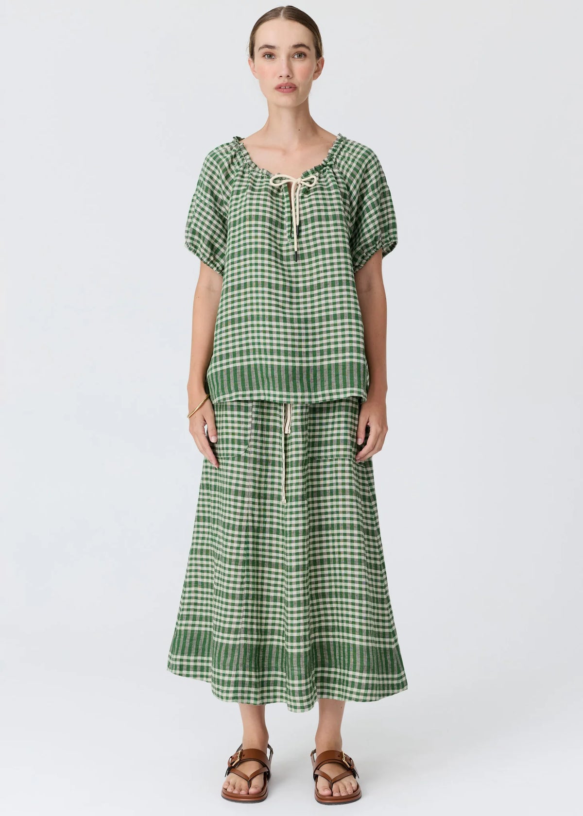 POL Lume Top - Gingham