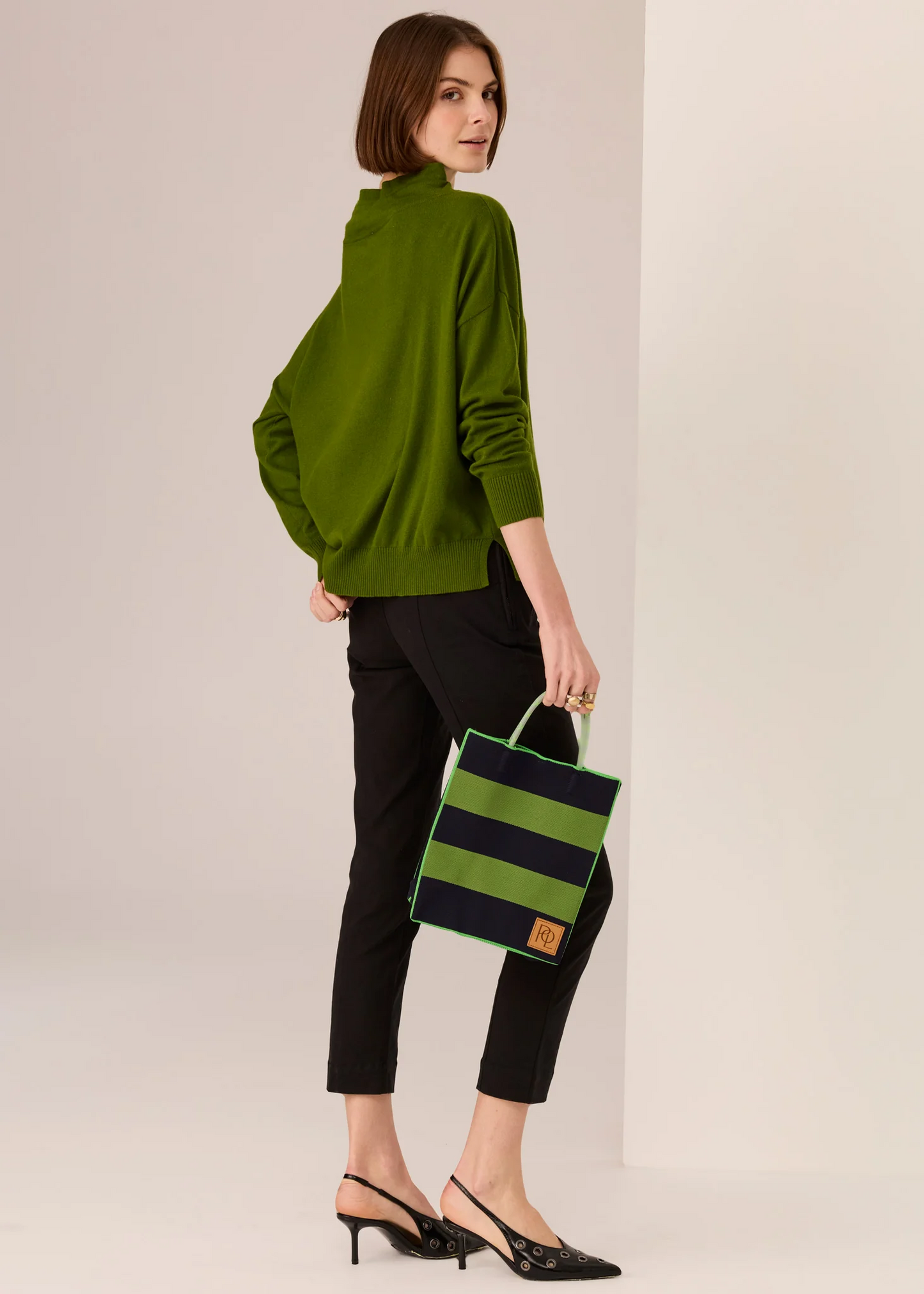 POL Rowan Drawcord Knit - Green