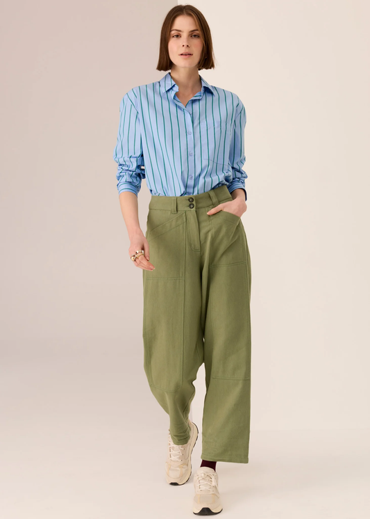 POL Bronel Barrel Pant - Green