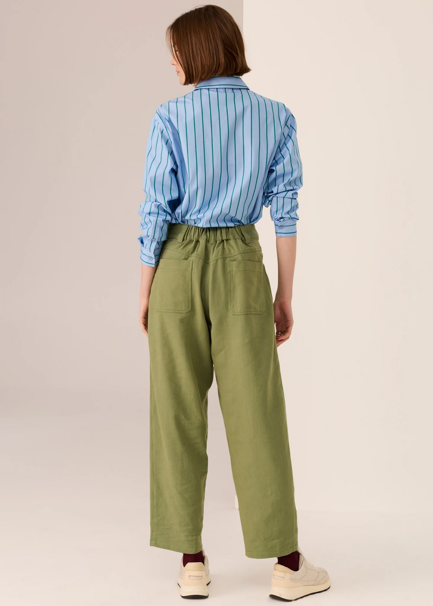 POL Bronel Barrel Pant - Green