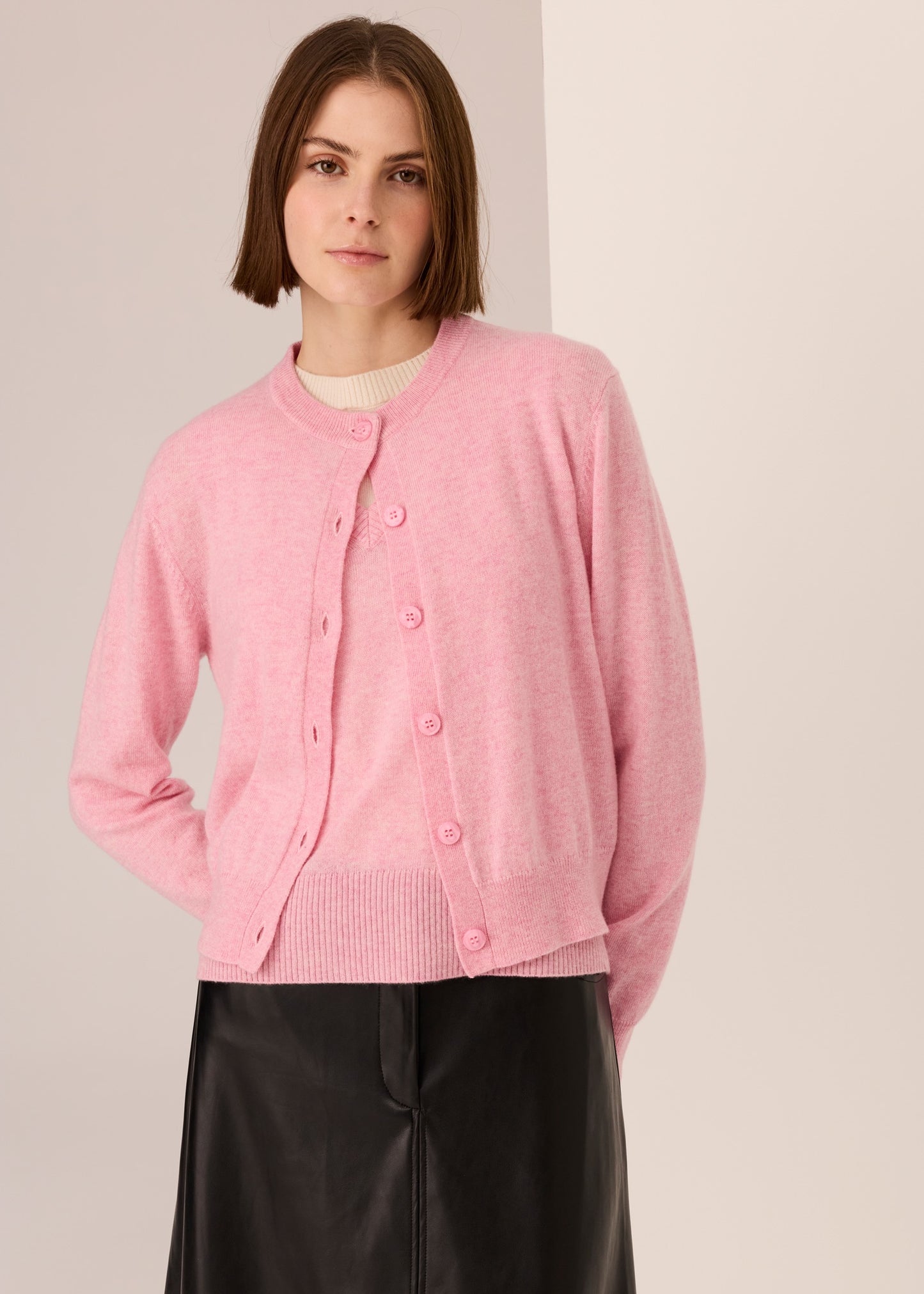 POL Orson Cardigan - Pink