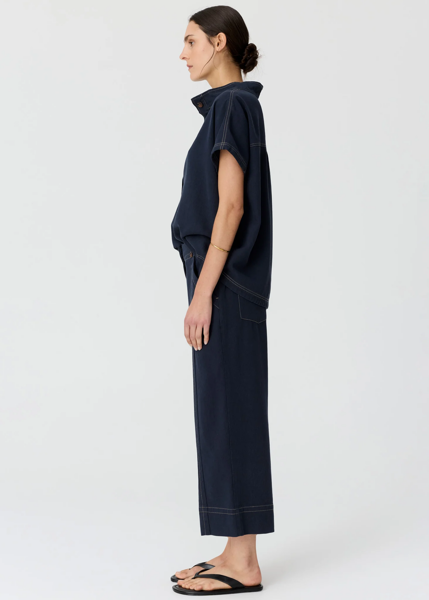 POL Anise Shirt - Denim