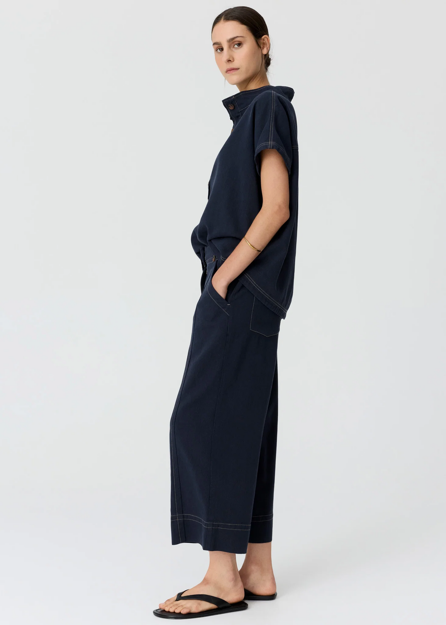 POL Anise Shirt - Denim