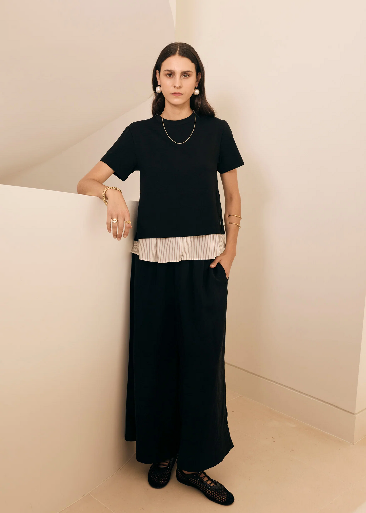 POL Mirel Multimedia Tee - Black