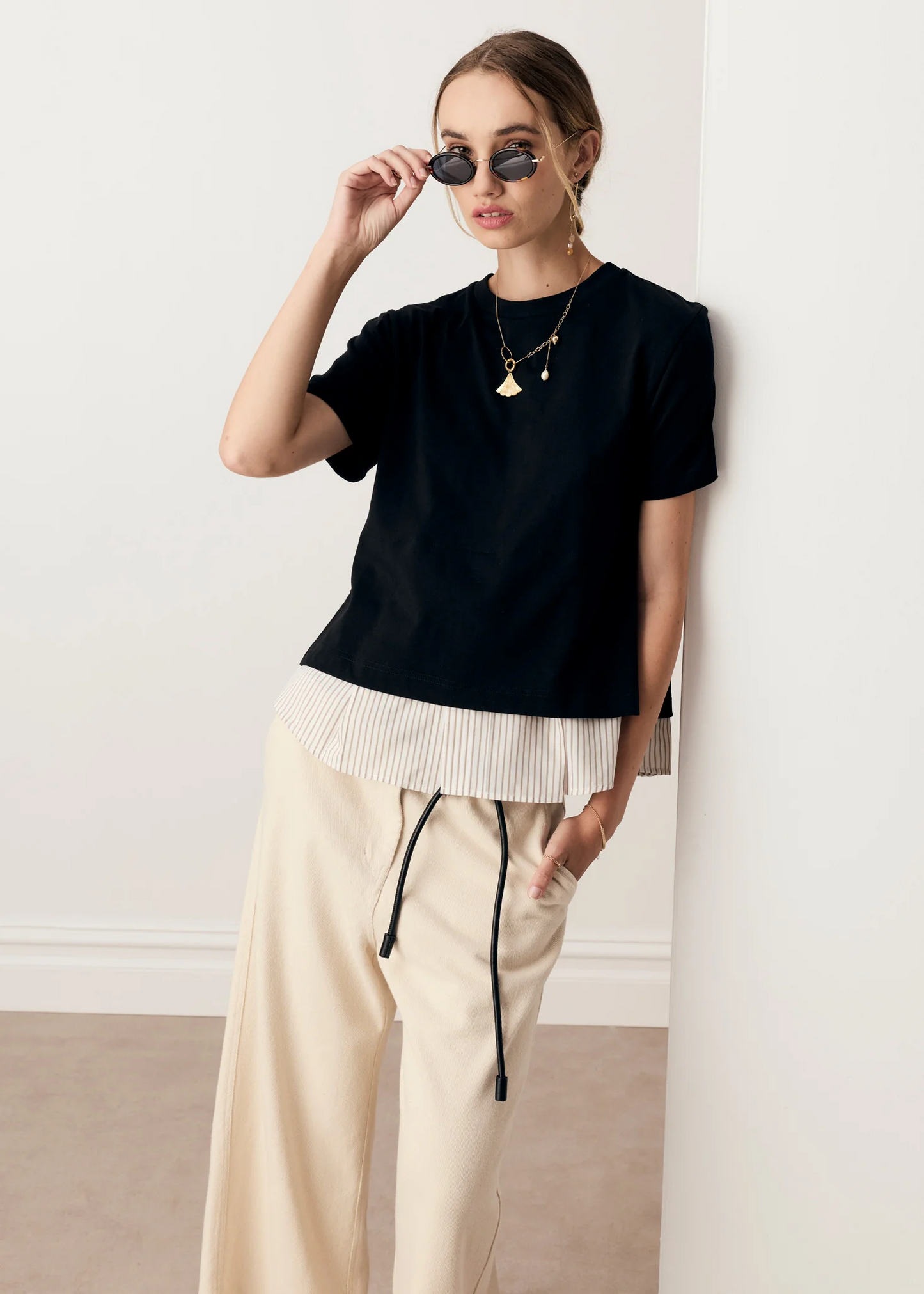 POL Mirel Multimedia Tee - Black