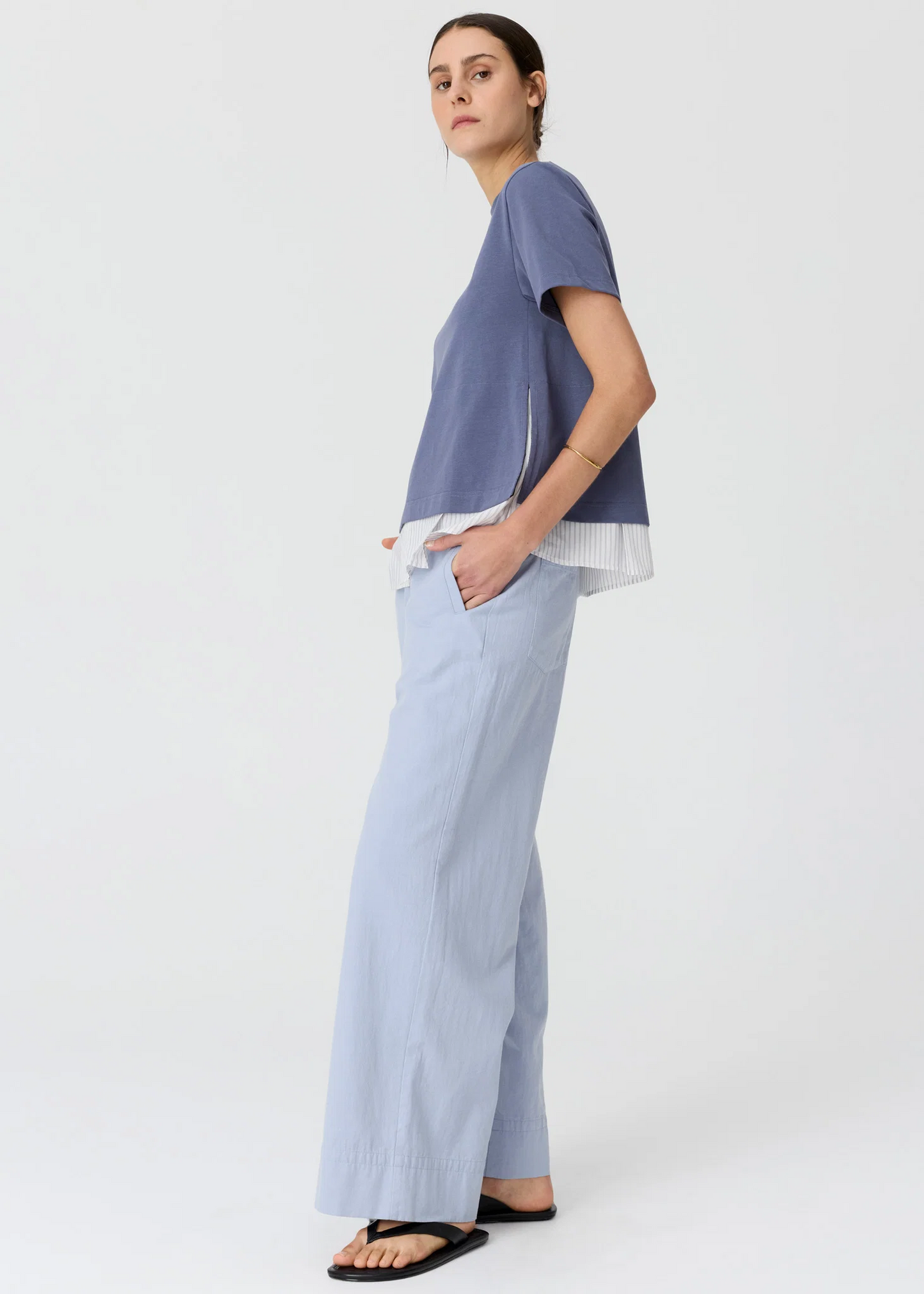 POL Mirel Multimedia Tee - Blue
