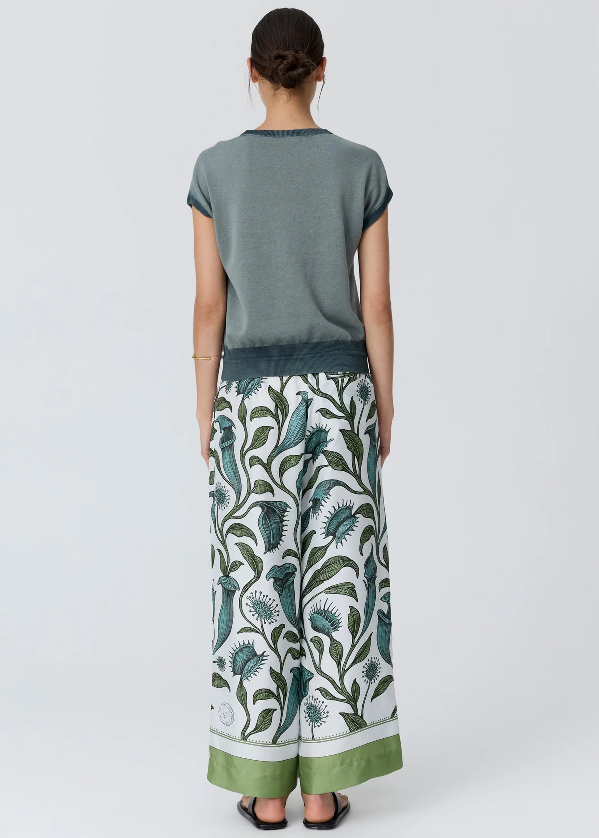 POL Reed Painted Knit - Ocean/Teal