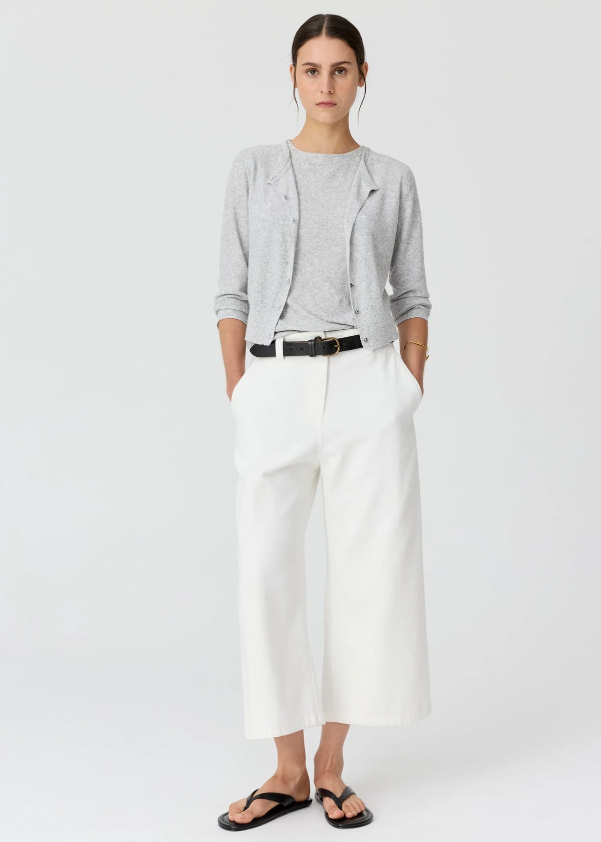 POL Carpenter Pant - Chalk