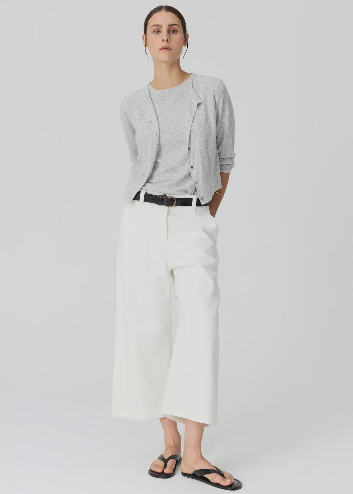 POL Carpenter Pant - Chalk