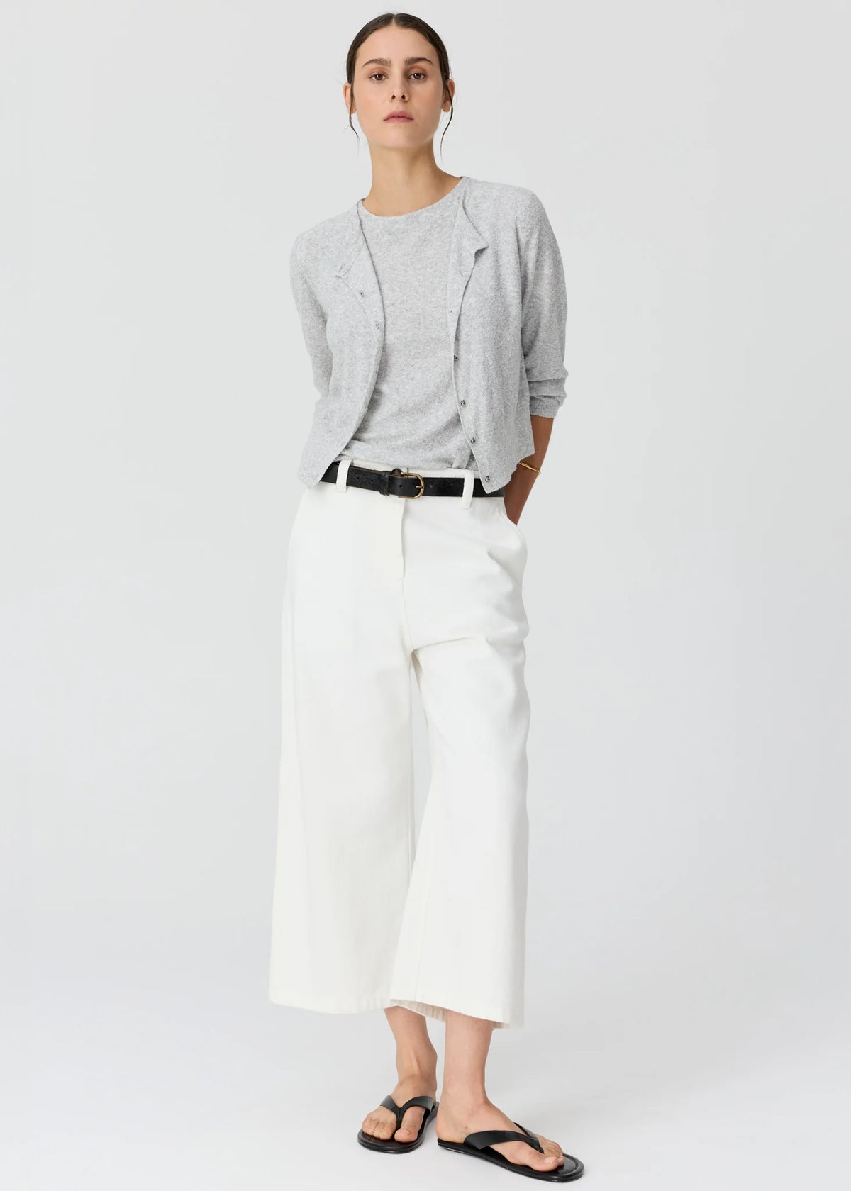 POL Carpenter Pant - Chalk