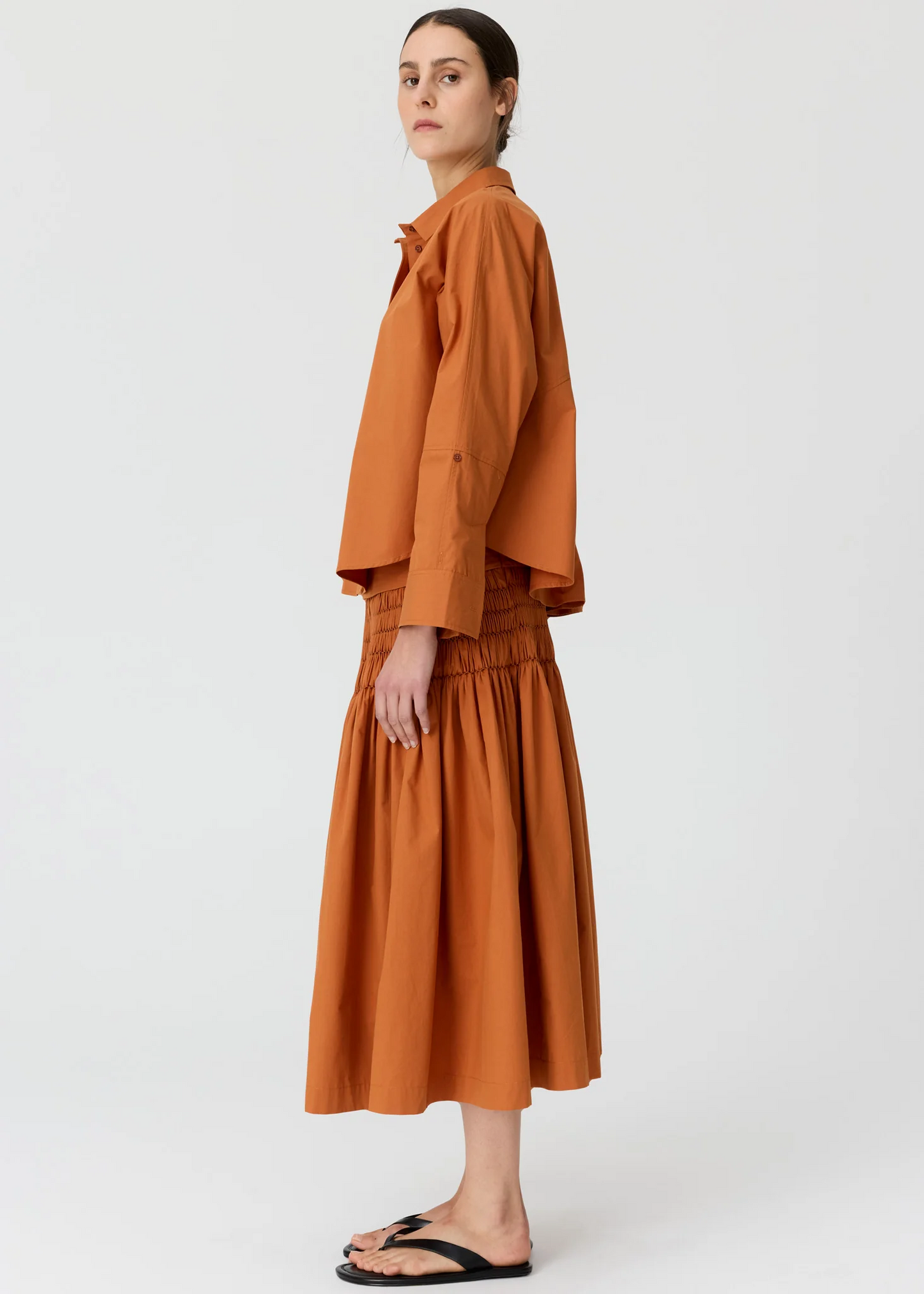 POL Elina 2 Way Shirt - Amber