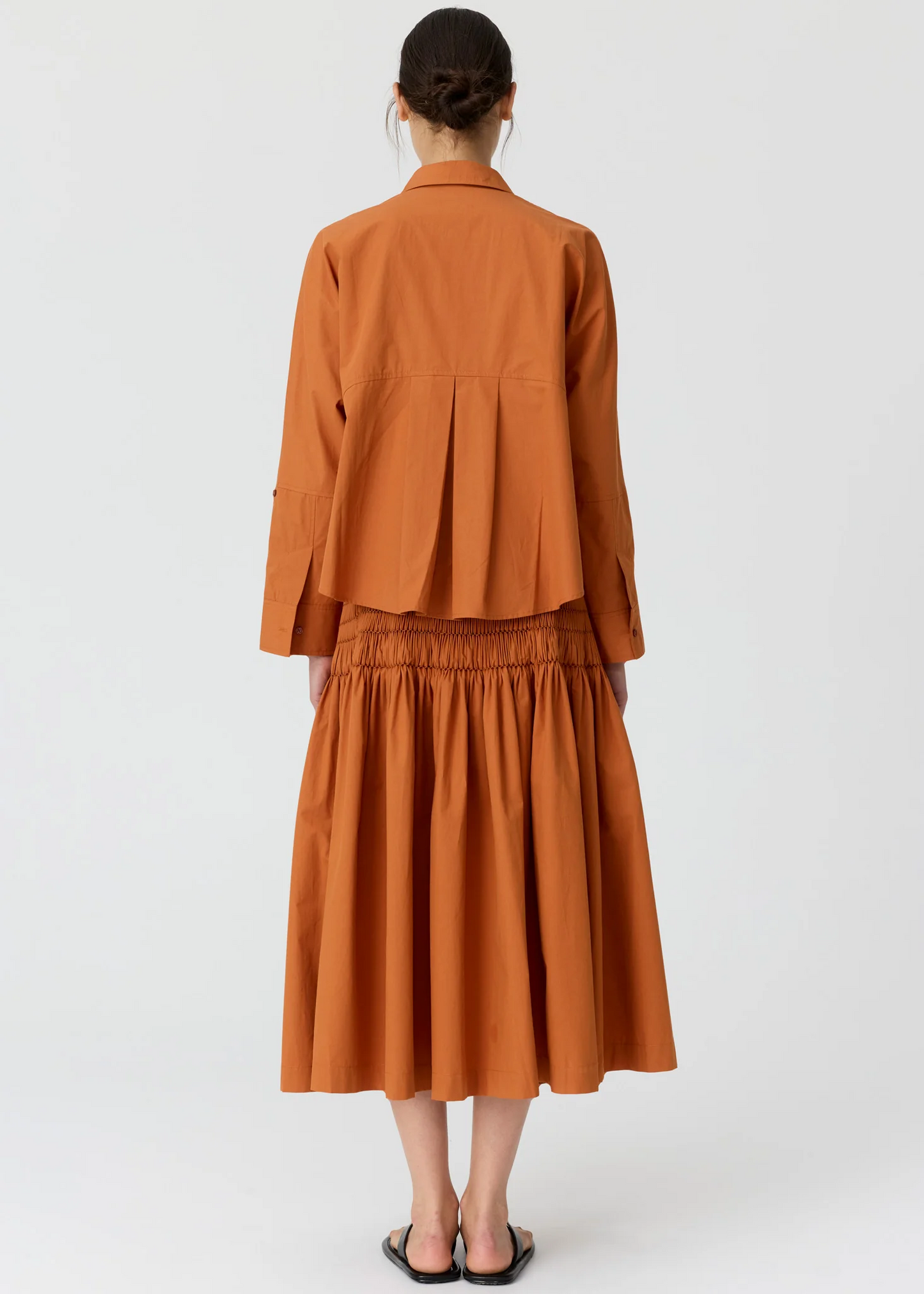 POL Elina 2 Way Shirt - Amber