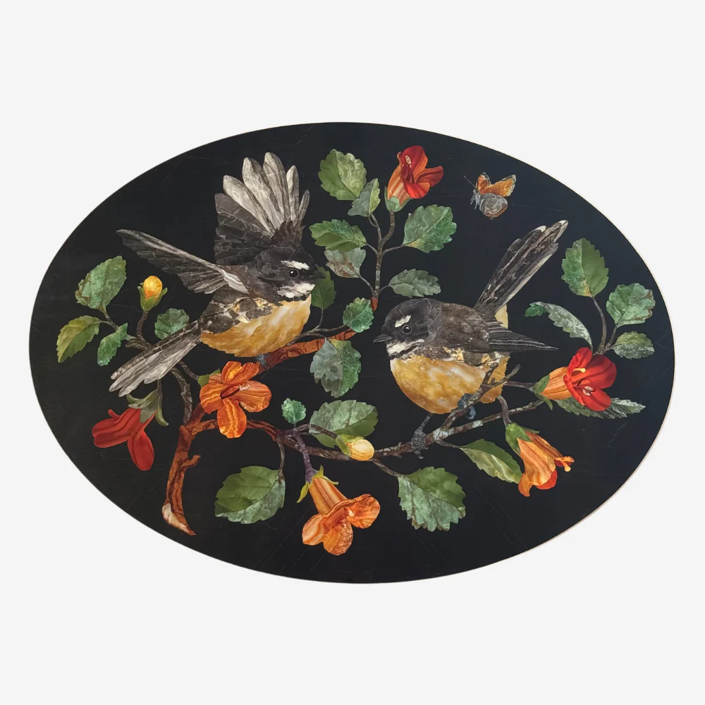 Tikitibu Oval Placemat - Set of 4 NZ Birds
