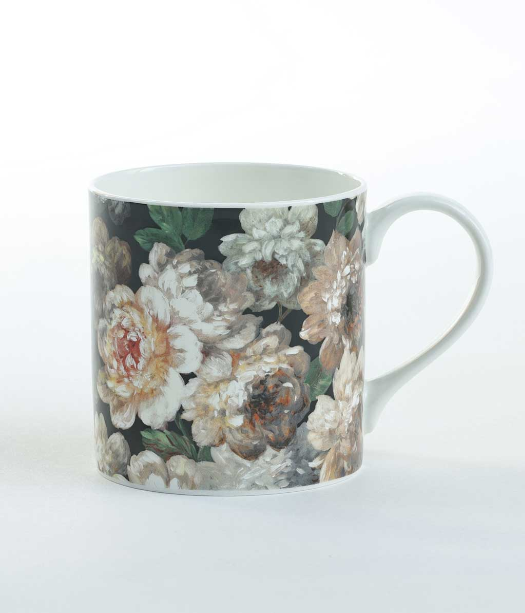 MM Linen Petal Bone China Mug