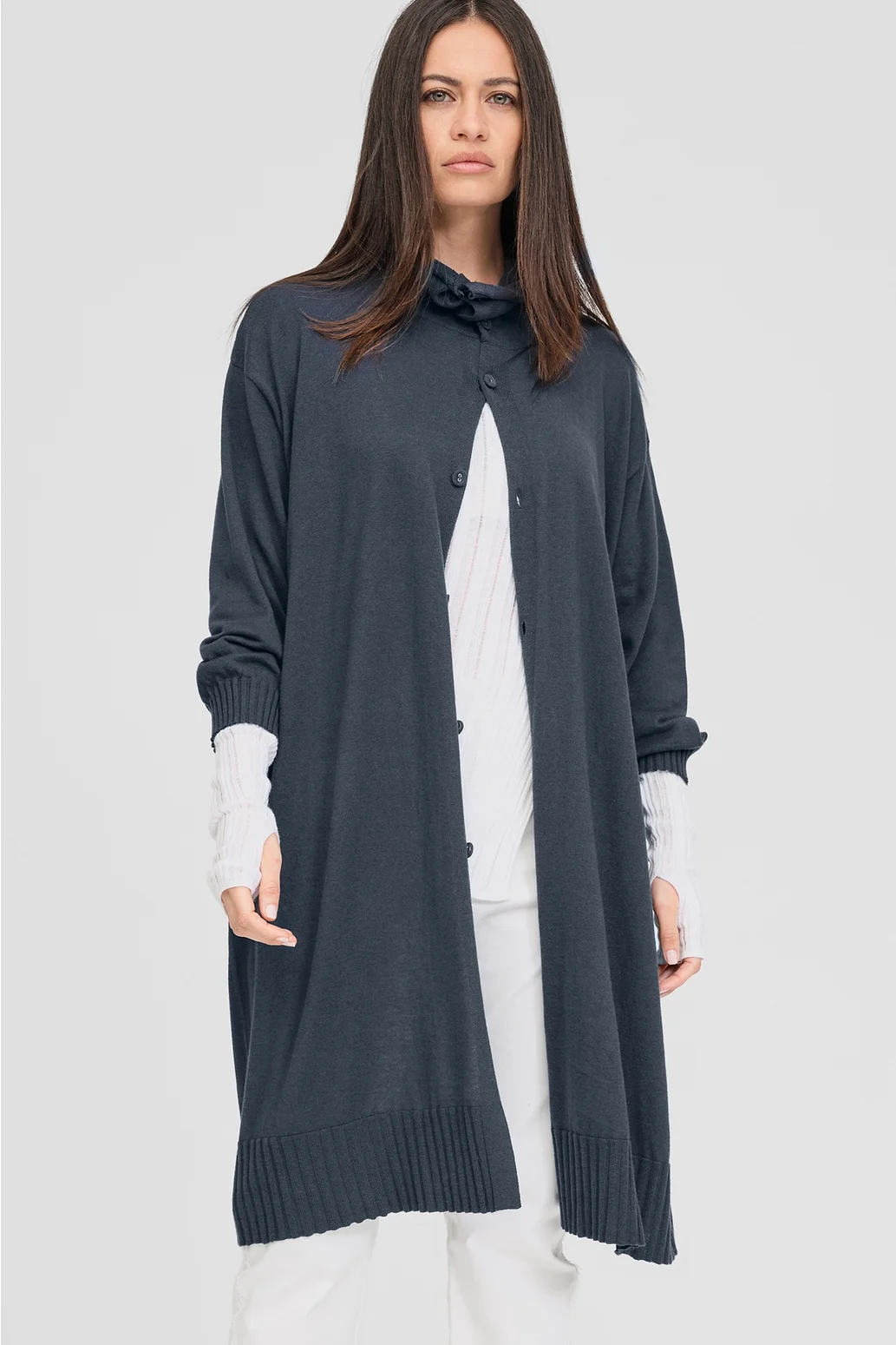 Taylor Pinned Coat - Storm