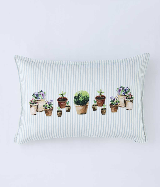 MM Linen Pottering Cushion 60x40