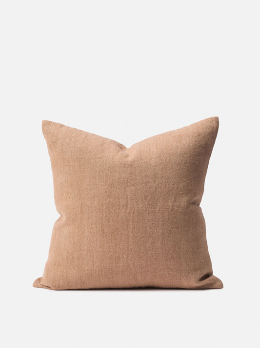 Citta Heavy Linen Jute Cushion Cover - Quinoa
