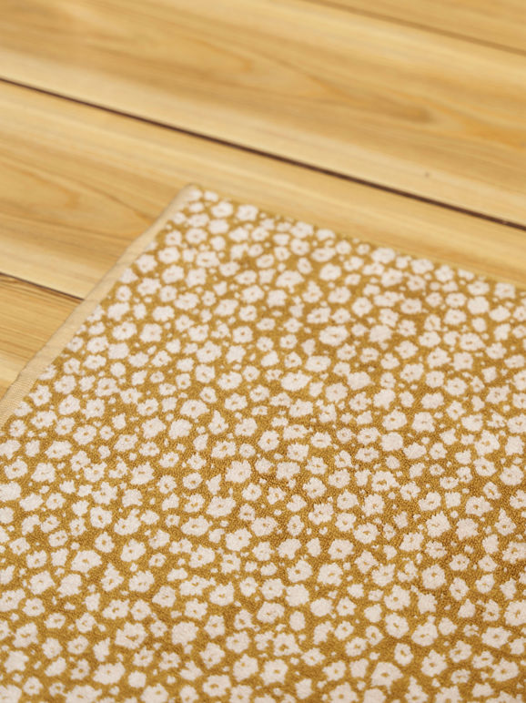 Citta Forget Me Not Bath Towel Range - Citron/Nougat