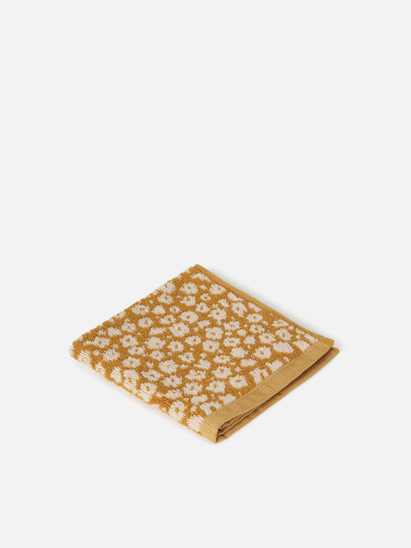 Citta Forget Me Not Bath Towel Range - Citron/Nougat