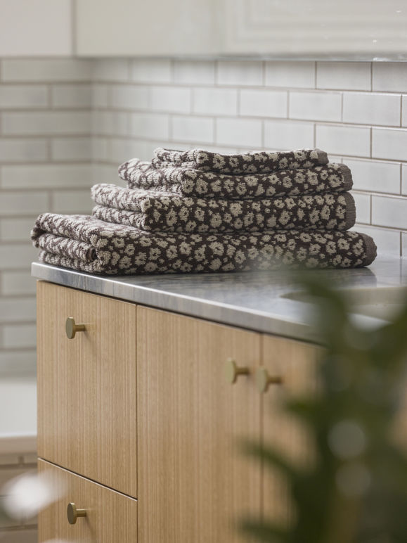 Citta Forget Me Not Bath Towel Range - Rye/Oat