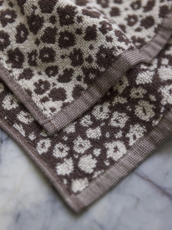 Citta Forget Me Not Bath Towel Range - Rye/Oat