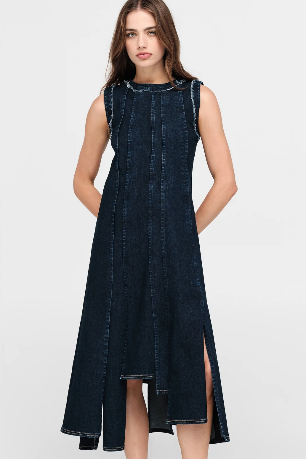Taylor Prolong Dress - Indigo Denim