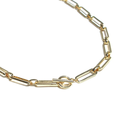 Queen Of The Foxes Classic Link Necklace 60cm - Gold