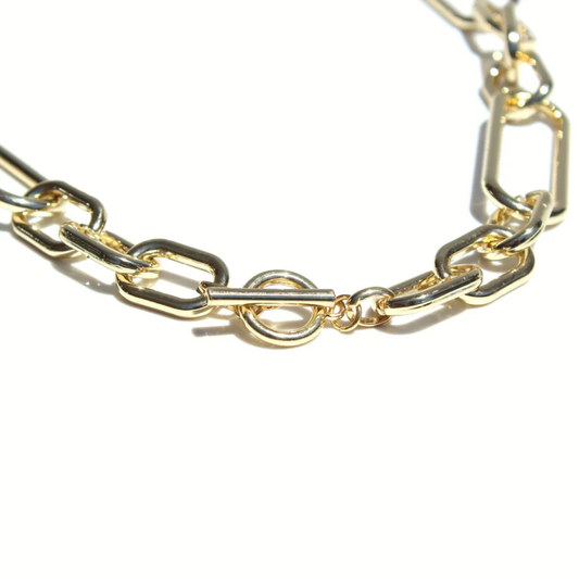 Queen Of The Foxes Glamour Link Necklace - 60cm