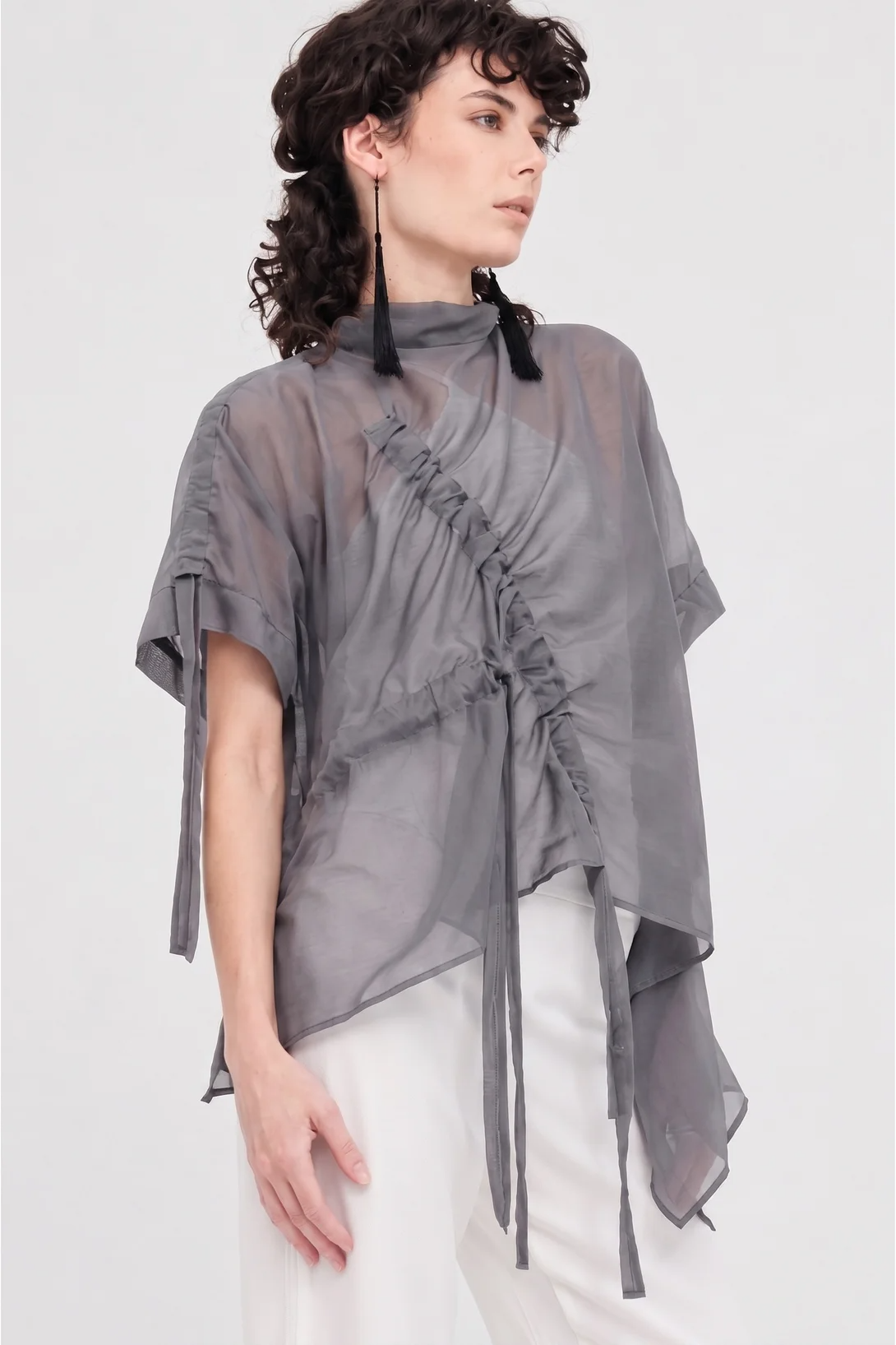 Taylor Quadrant Top - Asphalt