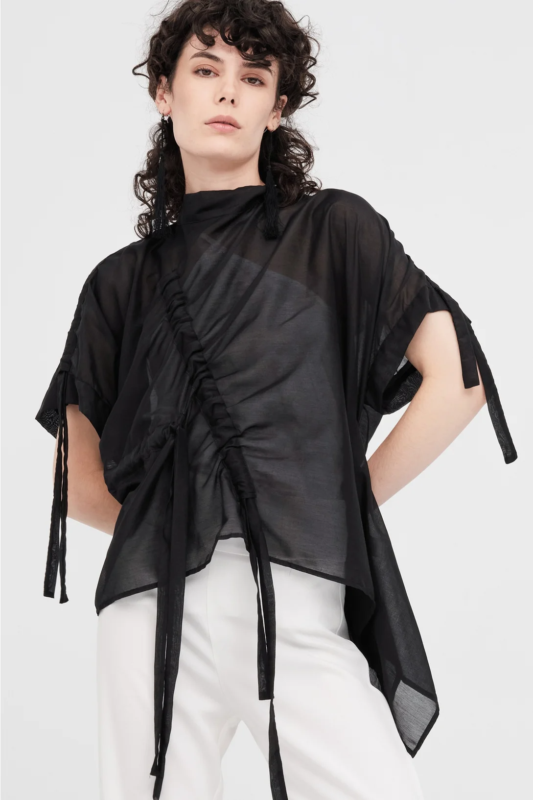 Taylor Quadrant Top - Black