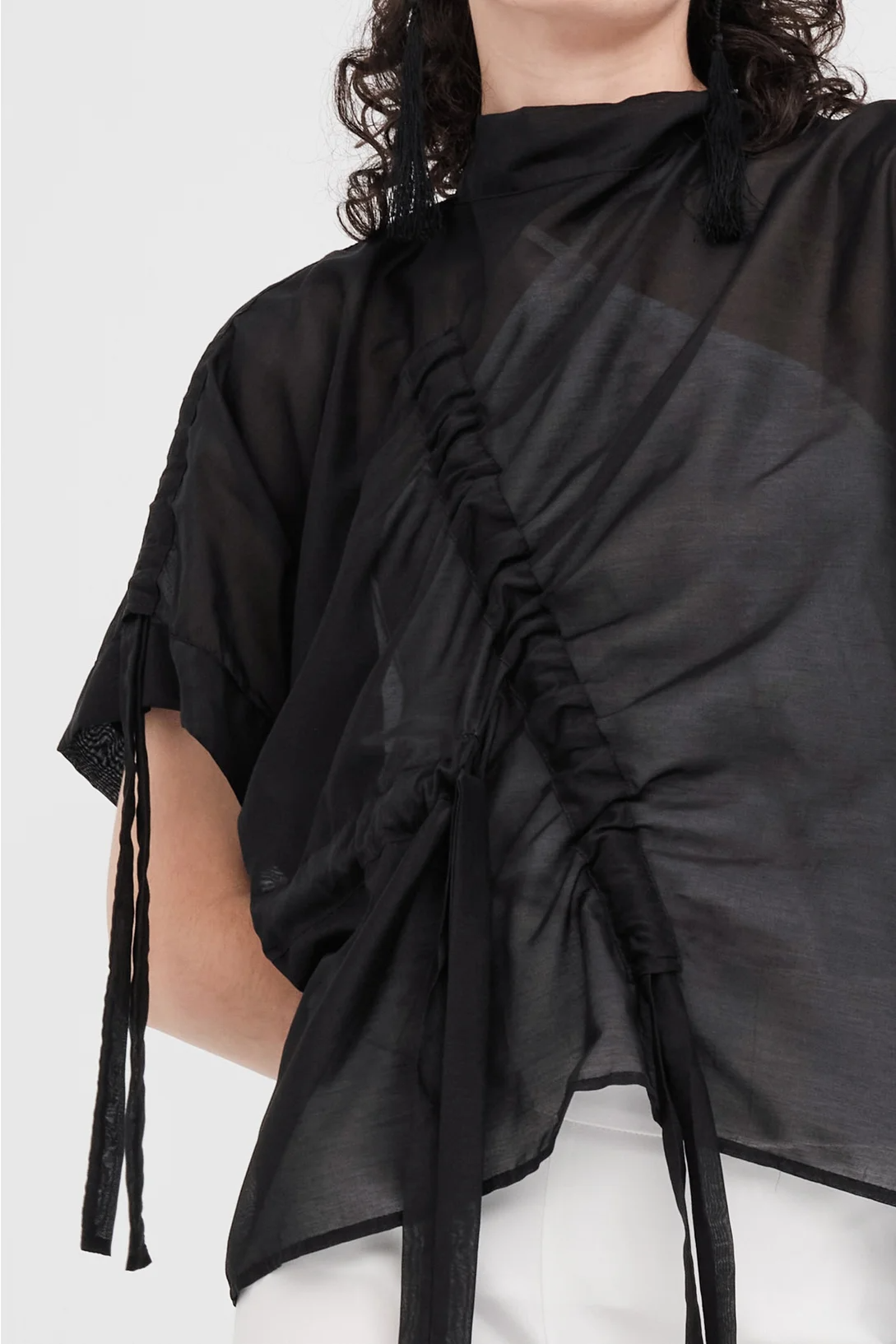 Taylor Quadrant Top - Black
