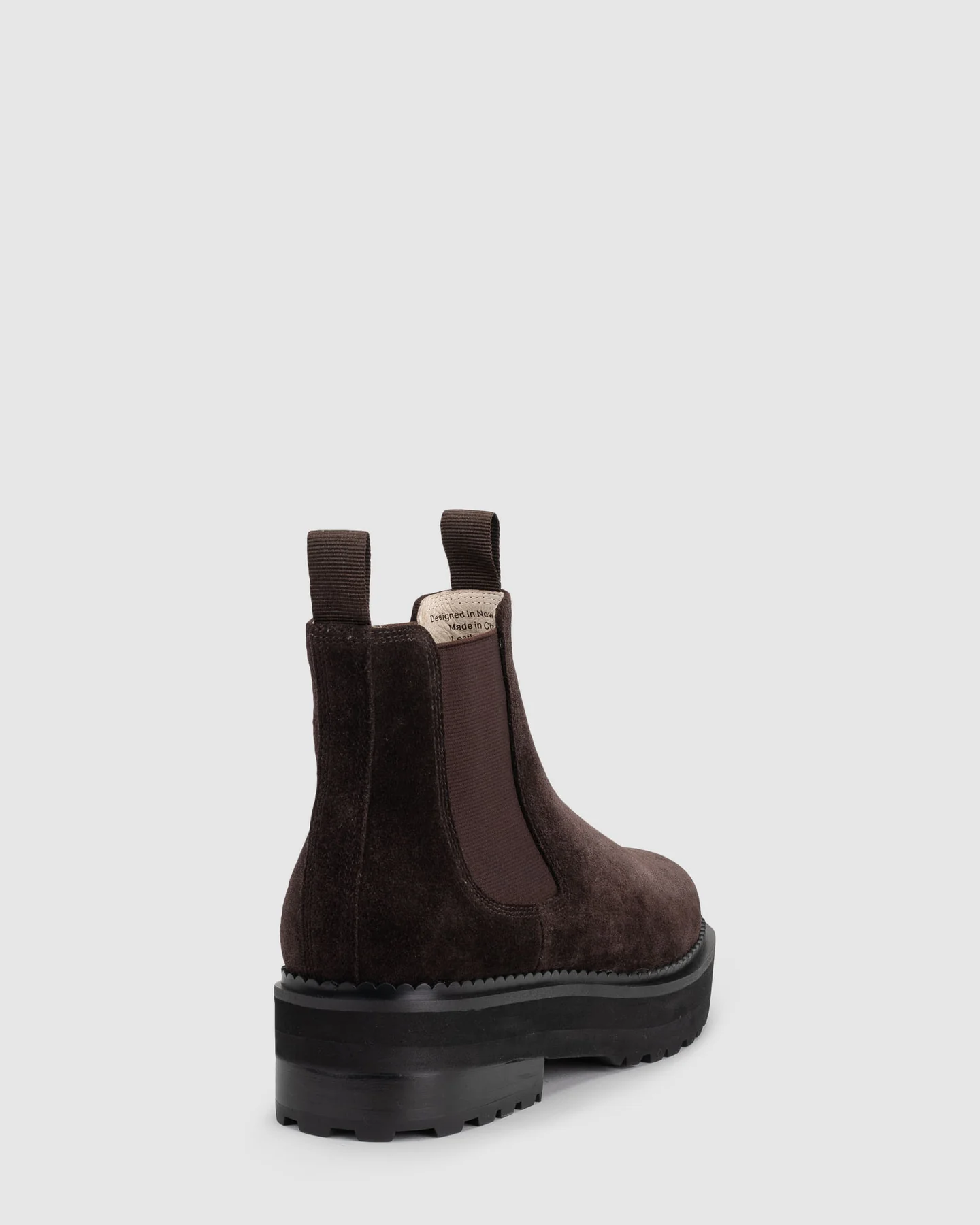Chaos & Harmony Queens Boot - Bitter Choc Suede