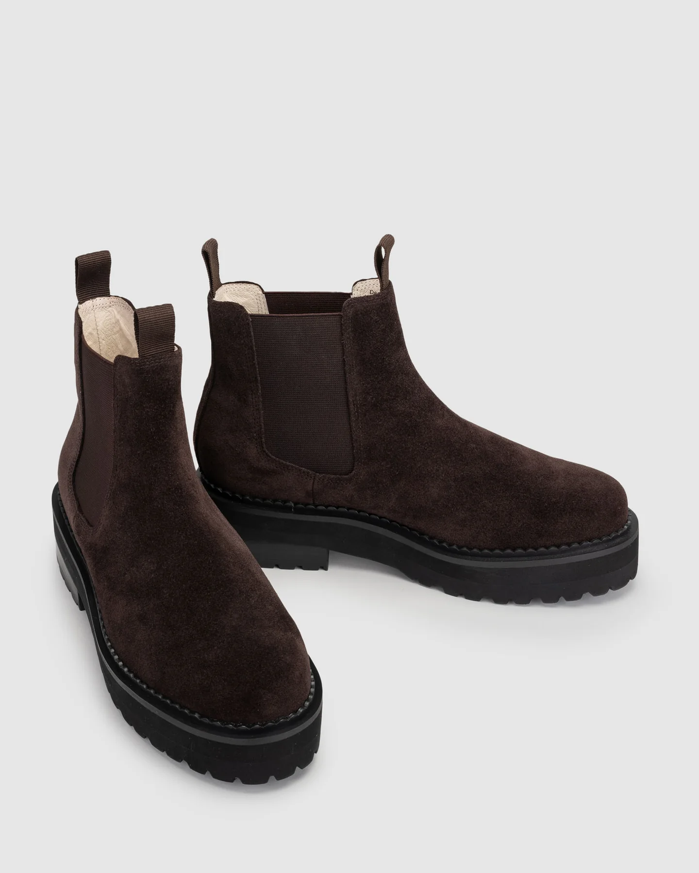 Chaos & Harmony Queens Boot - Bitter Choc Suede
