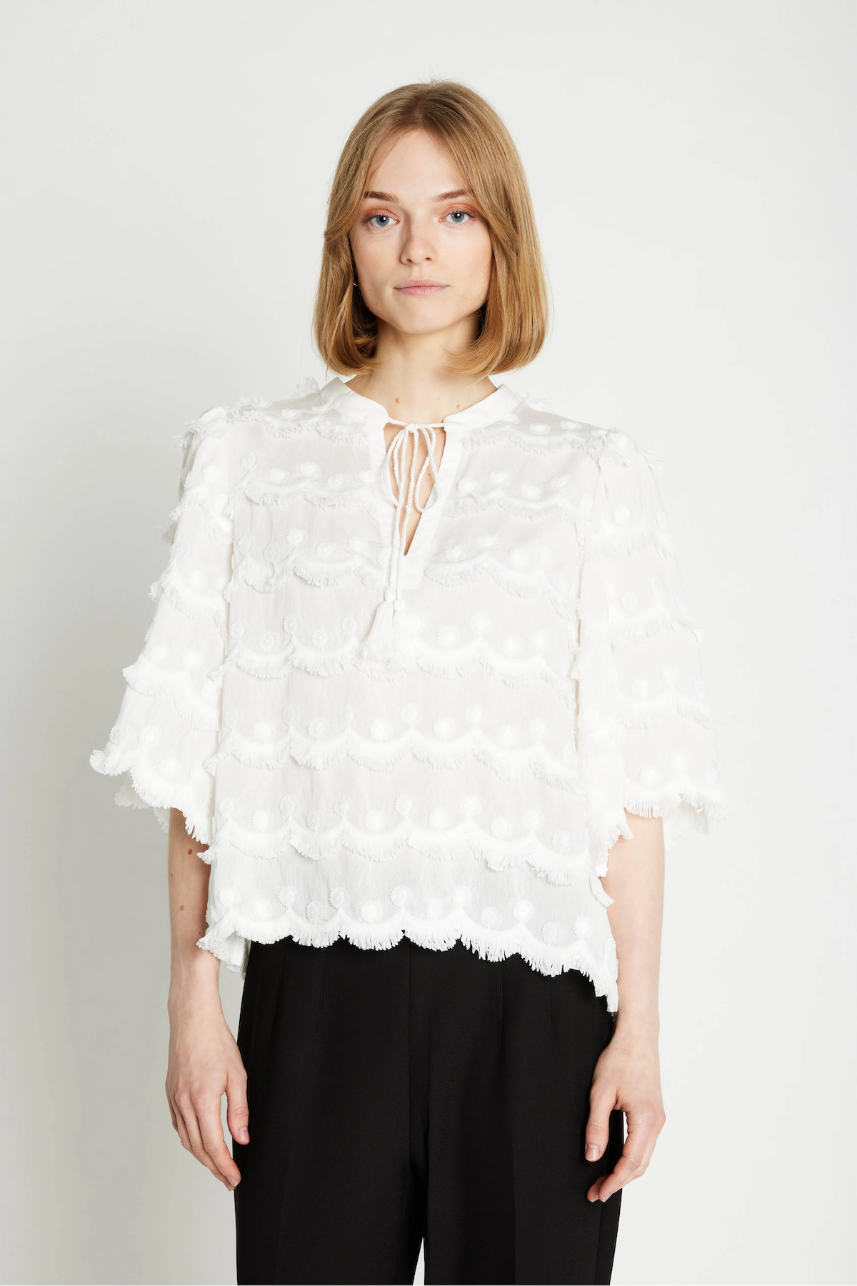 Rue De Femme Fiorella Blouse - Off White
