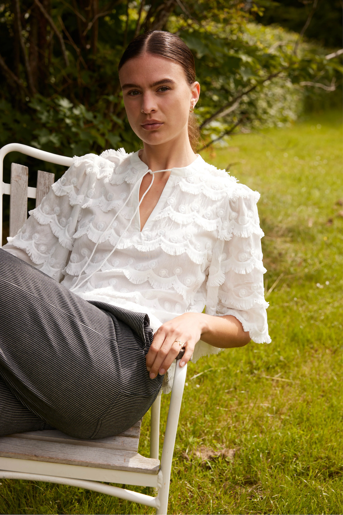 Rue De Femme Fiorella Blouse - Off White
