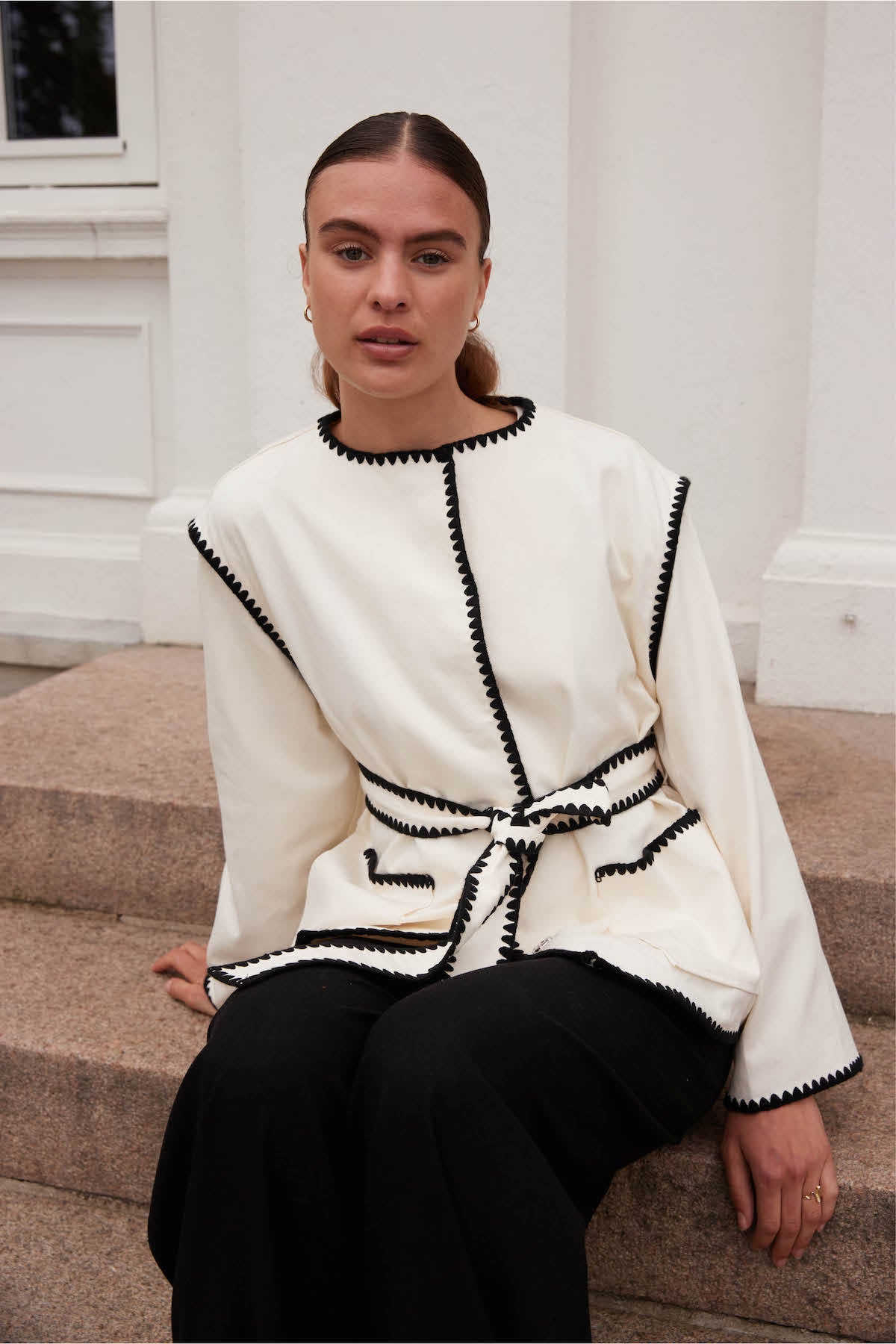 Rue De Femme Gloriana Kimono - Off White