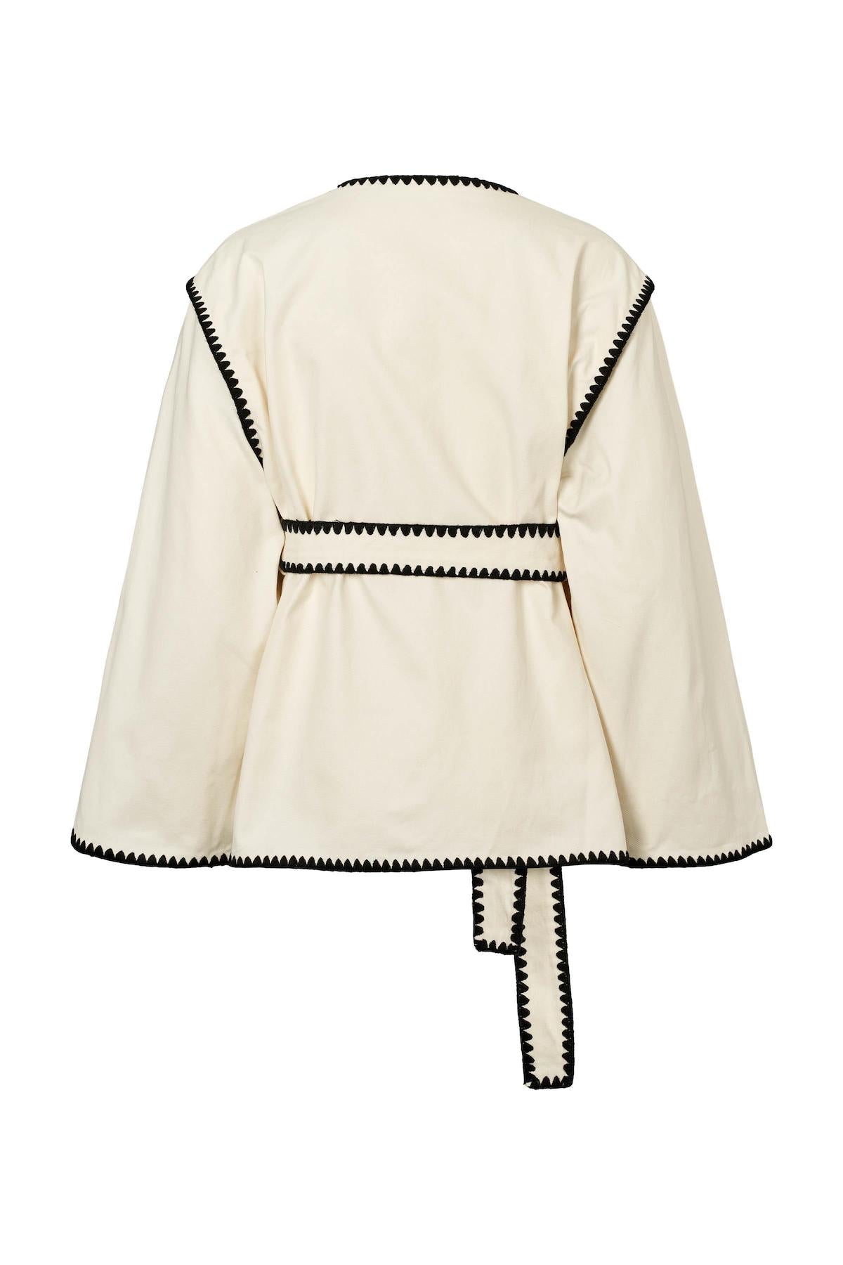 Rue De Femme Gloriana Kimono - Off White