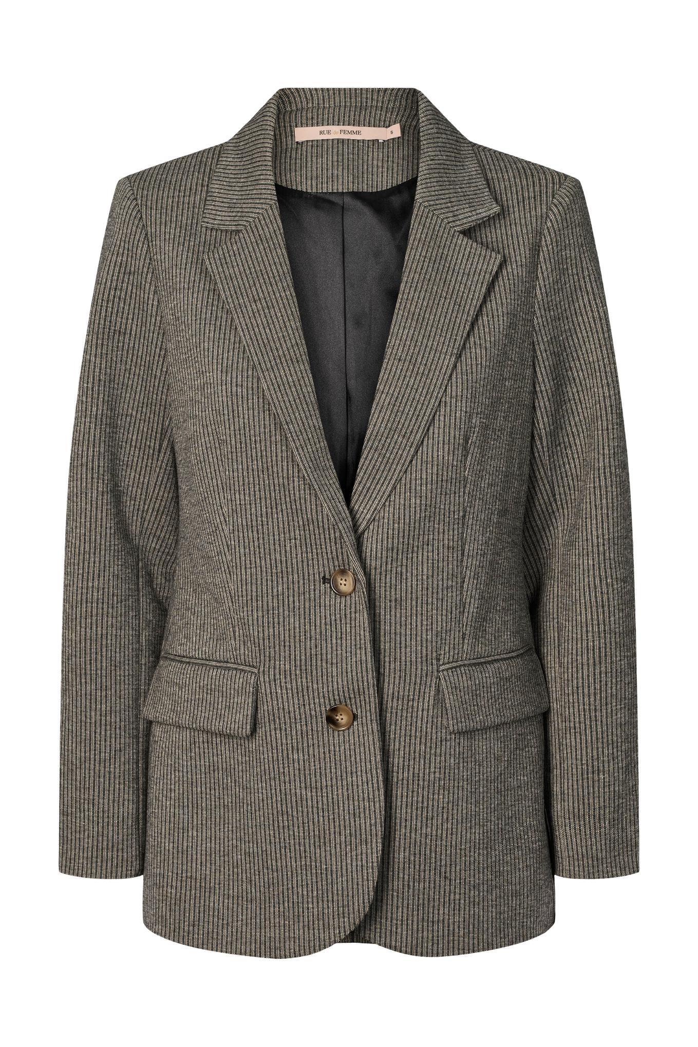 Rue De Femme Elly Blazer - Oyster Grey