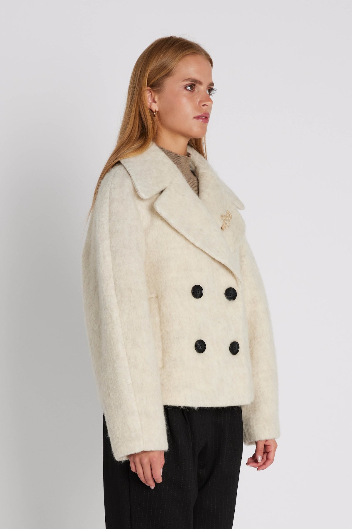 Rue De Femme Marion Coat - Off White