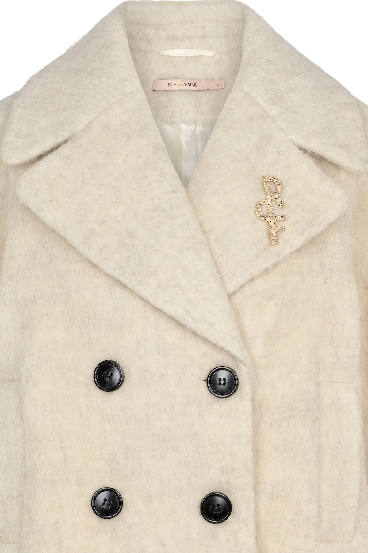 Rue De Femme Marion Coat - Off White