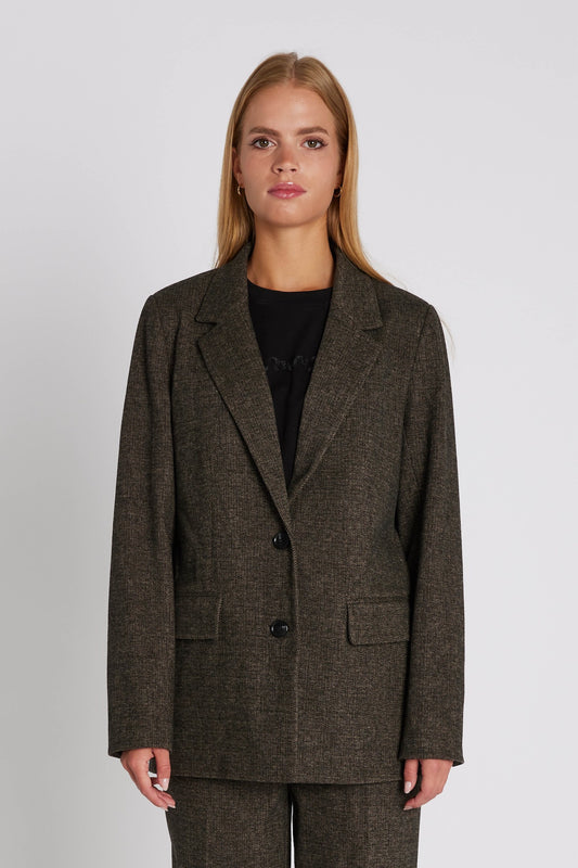 Rue De Femme Elly Blazer - Brown Sugar