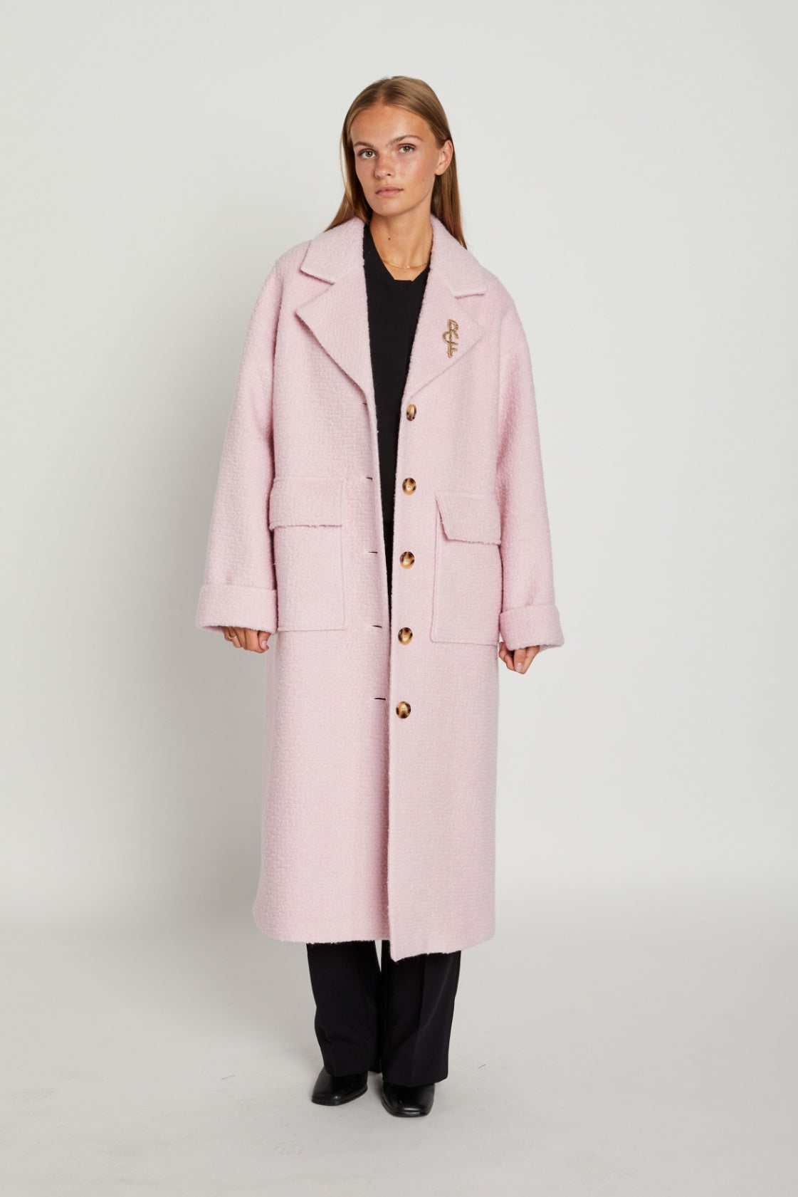 Rue de Femme Bedina Coat - Rosewater