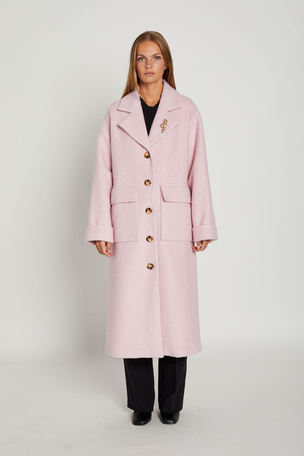 Rue de Femme Bedina Coat - Rosewater