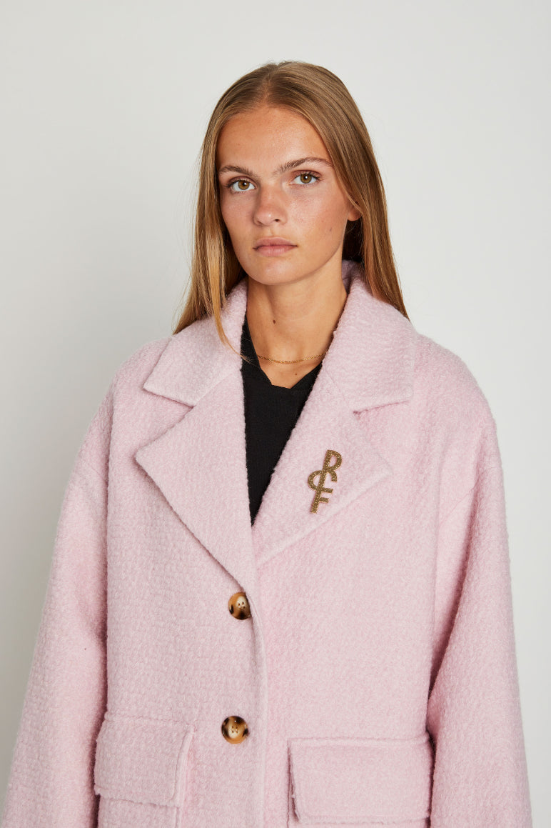 Rue de Femme Bedina Coat - Rosewater