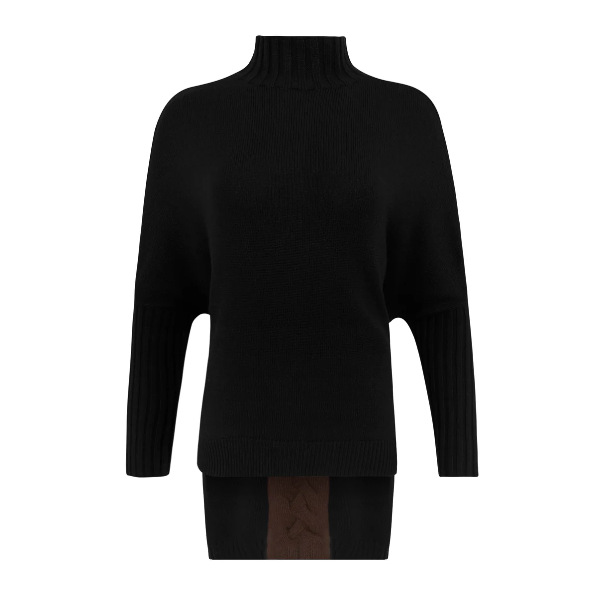 Raw By Raw Rory Knit Shrug - Jet Black