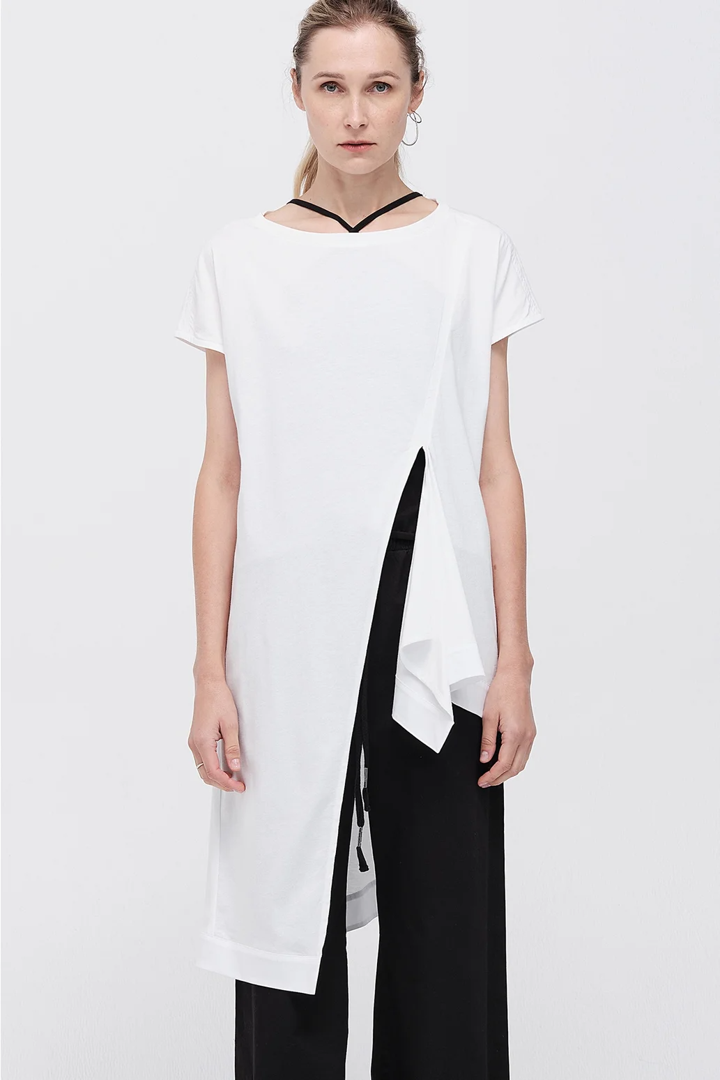 Taylor Rupture Tunic - Ivory