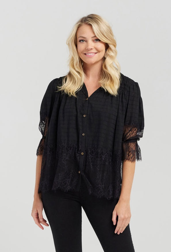 Seduce Gail Top - Black