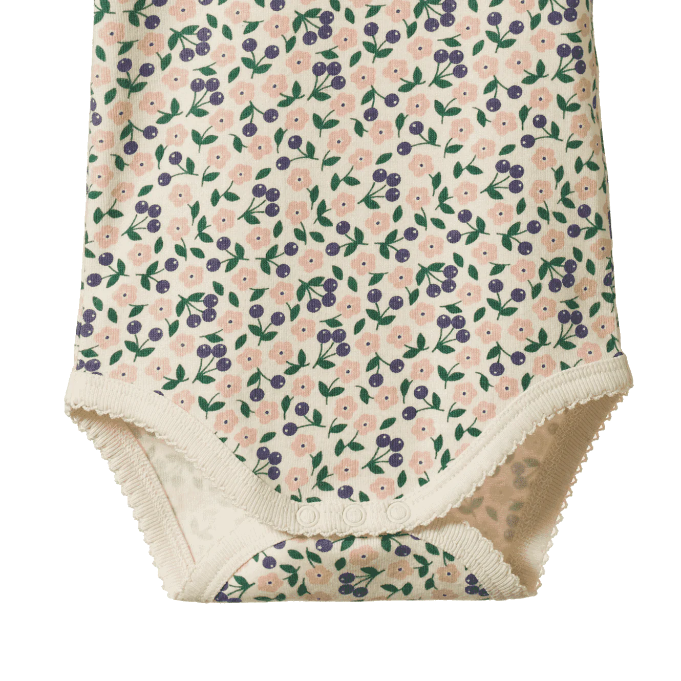 Nature Baby Short Sleeve Bodysuit - Briarwood Print