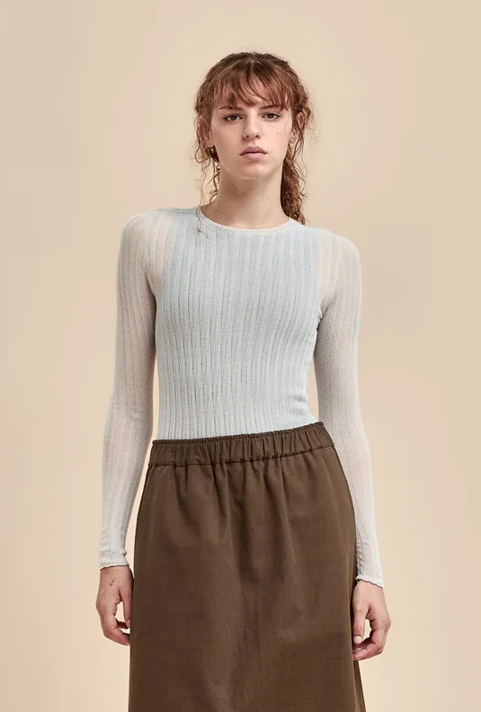 Standard Issue Cotton Tulle Crew - Daydream